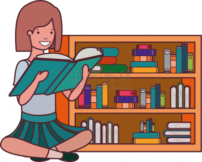 女孩,书,学生,手,世界读书日,书店,女人,儿童,童年,读书