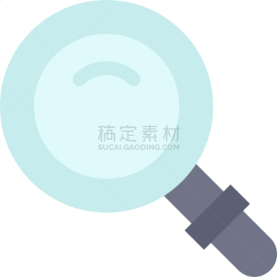 彩色图片,视角,平坦的,图标,玻璃,白色,白色背景,概念,探索,搜寻