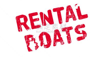 Rent,船,橡皮章,木筏,红色,长方形,高桅横帆船,双体船,多样,概念
