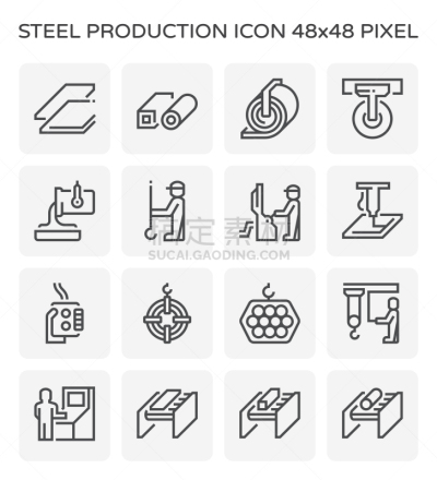 钢铁,商品,图标,不锈钢,热,镀锌材料,床单,建筑业,设备用品,传送带