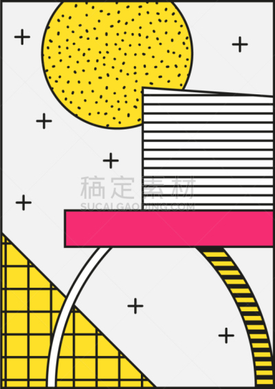 Neopolitan獒,直角,几何形状,图像,装饰物,矢量,式样,背景幕,复古,构图