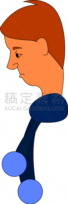侧面像,棕色头发,青年男人,注视镜头,分离着色,白色,人,热,男人,肖像
