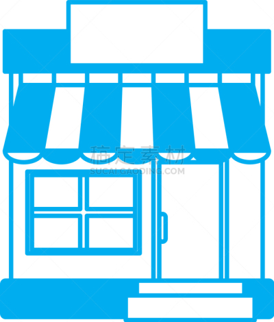 建筑外部,外立面,商店,正面视角,白色,商务,房屋,图像,面包店,矢量