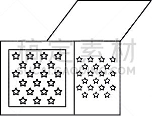 玩具,盒子,分离着色,可爱的,奇异小人玩具盒,塑胶,图像,小的,矢量