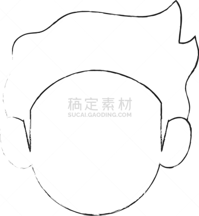 男人,头像,空白的,男孩,商务,人,概念,肖像,图像,违约