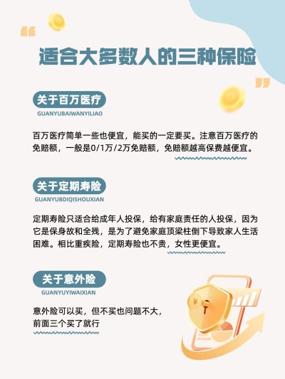 保险知识科普小红书套装小红书配图