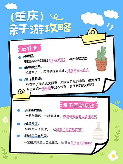 旅游攻略拙气感手帐风小红书配图