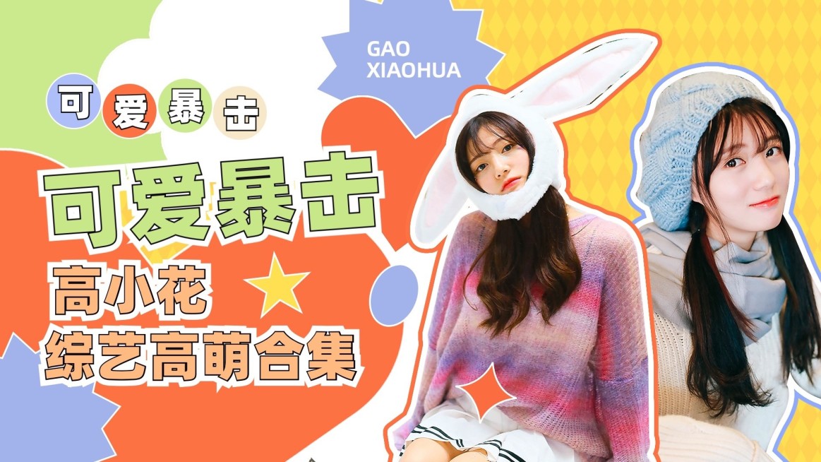 明星综艺混剪横版视频封面预览效果