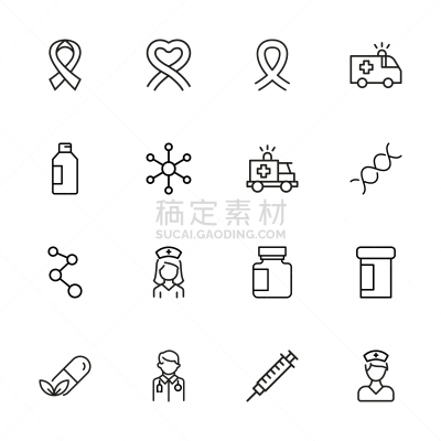 线条,计算机图标,癌症,极简构图,医疗用品,注射器,健康保健,护士,听诊器