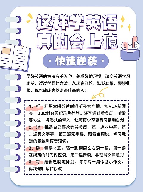 学习方法指南攻略小红书配图