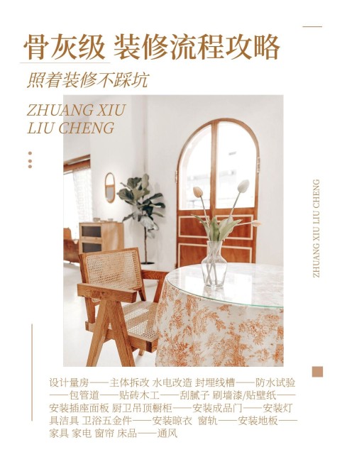 简约ins风家装攻略分享小红书配图预览效果