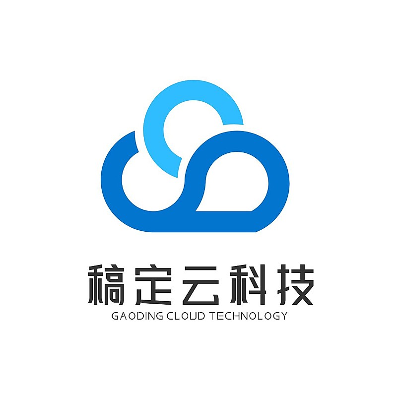 简约商务云网络科技LOGO图标
