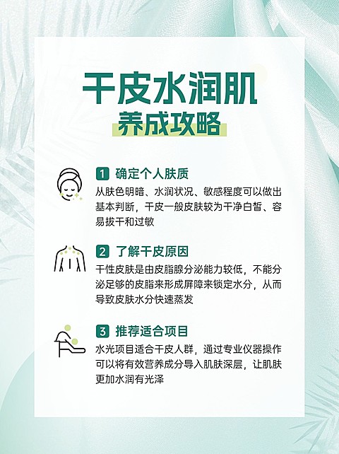 美容护肤知识科普小红书配图
