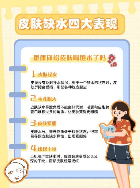 美妆护肤知识科普小红书配图预览效果