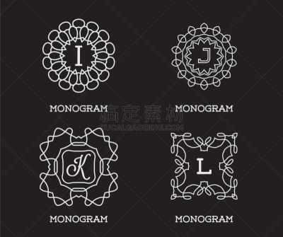 字体,华丽的,请柬,高雅,信函,印有花压字品牌,中世纪花饰字母,装饰