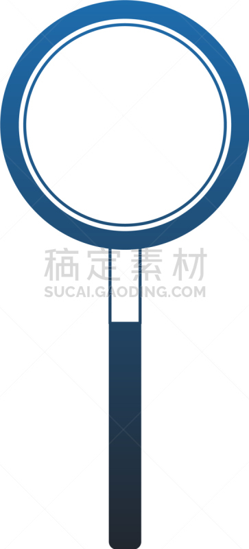 放大镜,蓝色,线条,图标,分离着色,商务,焦点,小型放大镜,概念,设计