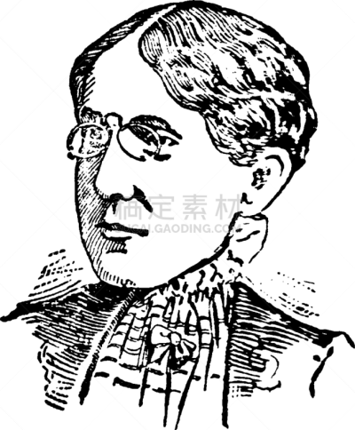白色,图像,女人,矢量,妇女政权论者,复古,节制,教