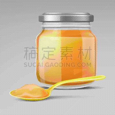 菜泥,塑胶,广口瓶,婴儿食品,汤匙,玻璃,蔬菜,波兰,瓶盖,清新