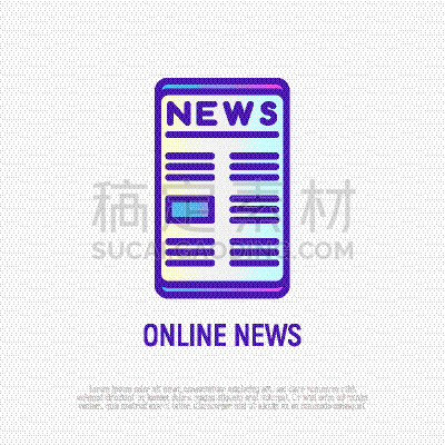 传媒,电子邮件,线图标,细的,商务,图像,文章,现代,设计