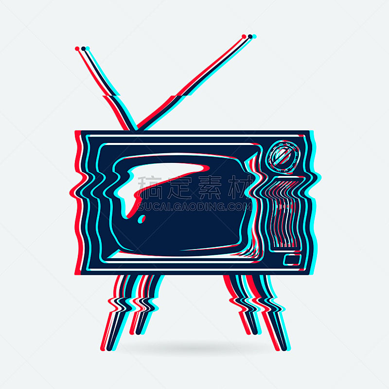 电视机,一个物体,白色,分离着色,过时的,传媒,噪声,商务,数据,复古
