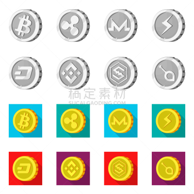 分离着色,图标,一个物体,银行业,商务,波纹,部分,收集