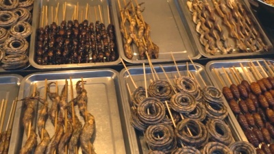 北京市中心的中国异国美食