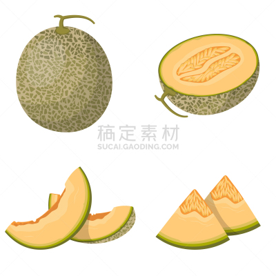 切片食物,完整,瓜,横截面,部分,清新,背景分离,食品,浆果,熟的