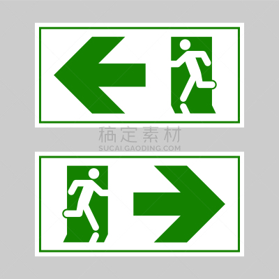 男人,出口标志,安全出口标志,紧急出口标志,分离着色,白色,人,图像,跑,撤退