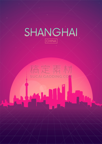上海,未来,城市天际线,夜晚,非都市风光,地形,荧光色,旅行,日落