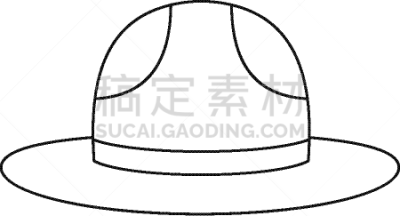 轮廓,加拿大,帽子,时尚,计算机图标,传统,世纪,男人