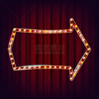 闪亮的,布告栏,灯,边框,马奇,图像,赌场,马戏团,写实,装饰
