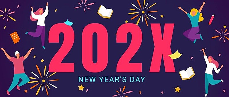 元旦新年跨年学习祝福首图