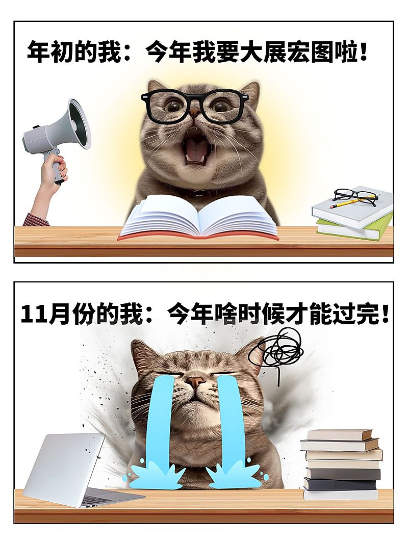 爆款吸睛表情包对比小红书封面aigc