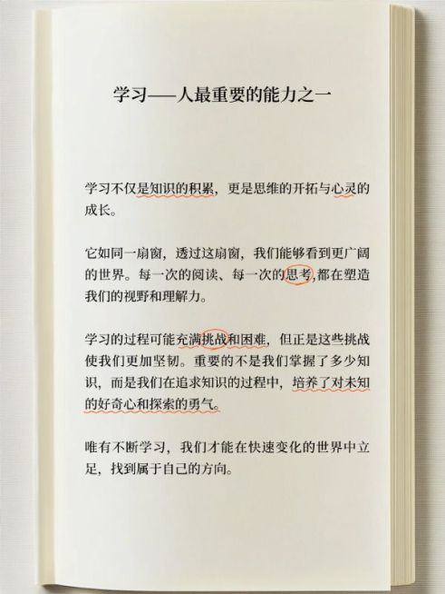 情感文案书摘标记小红书封面aigc预览效果