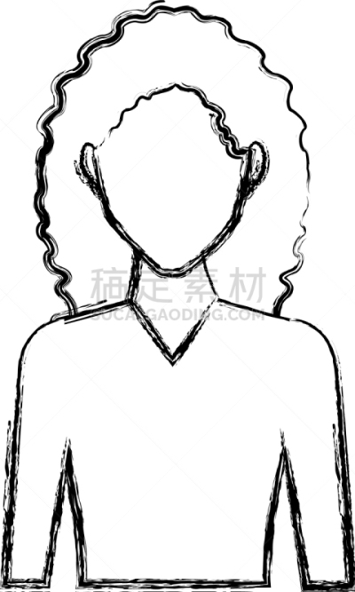 头像,青年女人,人,男人,女人,白色,黑色,概念,性格,商务