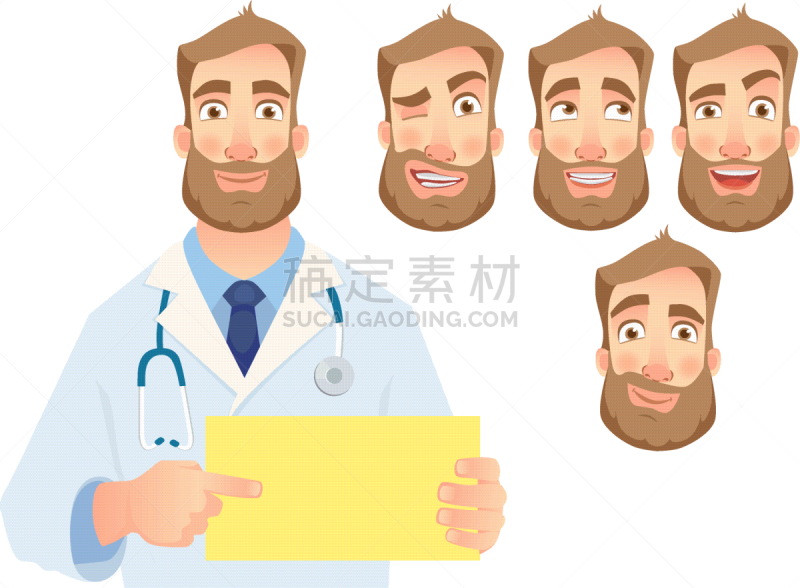 贺卡,拿着,绘画插图,矢量,空白符号,健康保健,脉搏图,空的,听诊器