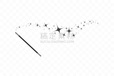 背景,绘画插图,星形,矢量,魔杖,抽象,黑色,魔术,分离着色,扁平化设计