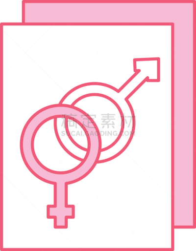 文档,男性,女性标志,男人,男孩,女人,女孩,轮廓,女性特质,图像