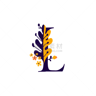 英文字母L,拉丁文,信函,植物群,请柬,字母,纺织品,字母表次序,婚礼,英格兰