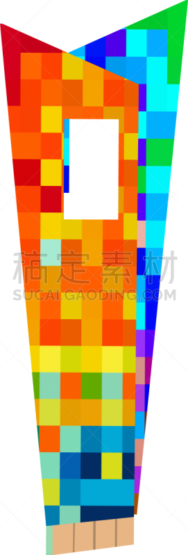 巴兰基利亚,分离着色,白昼,城镇,摩天大楼,矢量,哥伦比亚,建造,树,旅行