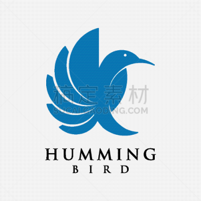 humming bird logo can be used in consulting