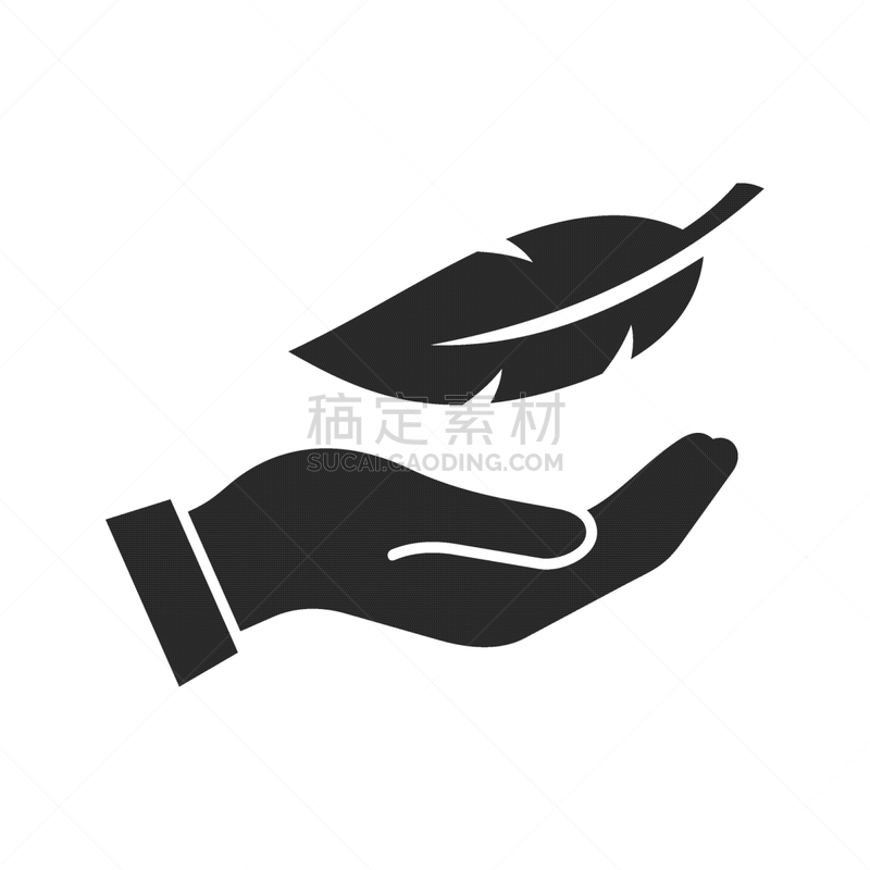 翎毛,手,计算机图标,轻的,自然,鹅毛笔,平滑的,符号,纯净,图像