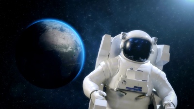太空中的宇航员