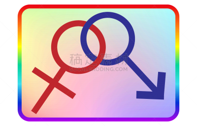 异性恋,女人,背景,彩虹,男人,国境线,荧光色,健康保健,背景分离,简单