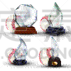 运动,绘画插图,矢量,奖,棒球,棒球邀请赛,玻璃