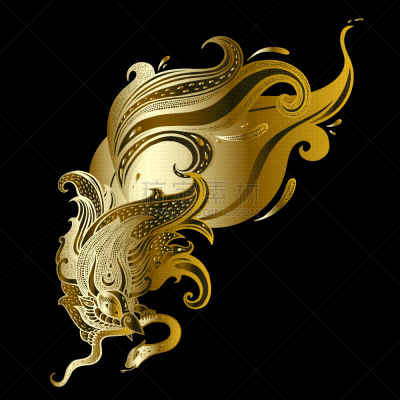 大鹏金翅鸟迦楼罗,动物手,亚洲,华丽的,幻想,图像,自然美,图画书,绘制,装饰
