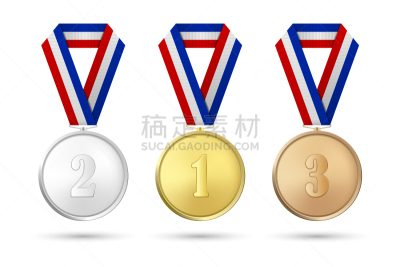 奖,黄金,三维图形,青铜,银色,专业人员,运动,写实