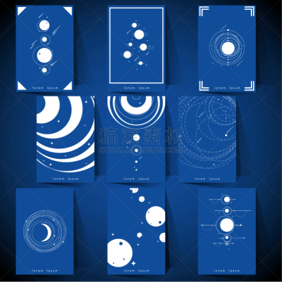 蓝色,白色,空间探索,贺卡,暗色,技术,泰国,模板,火箭,行星