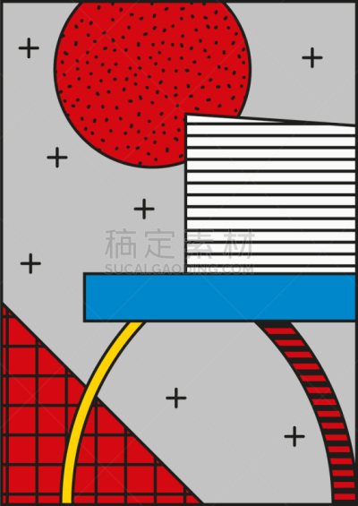 Neopolitan獒,直角,几何形状,图像,装饰物,矢量,式样,背景幕,复古,构图