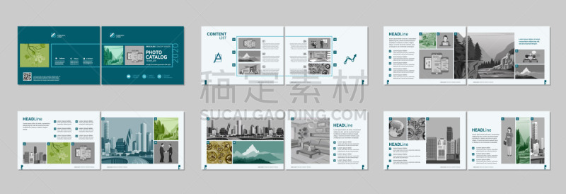 模板,小册子,书页,里面,创造力,商务,传单,帐单,目录,市场营销